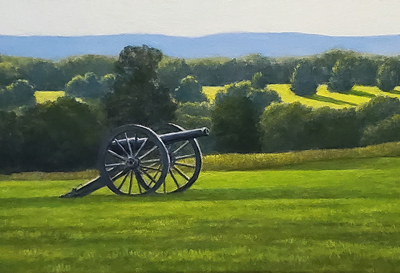 Painting of Manassas National Battlefield Park